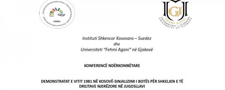 International Scientific Conference "Demonstrations of 1981 - Signaling the World for Human Rights Violations in Yugoslavia" is held